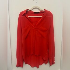 Ovi Vibrant Red Blouse